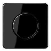 Накладка для поворотного диммера Jung CD Черный