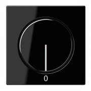 Накладка регулятора частоты вращения двигателя (арт.:245.20) Jung A Черный