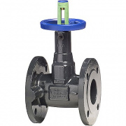 Клапан запорный KSB BOA-Compact EKB - Ду50 (ф/ф, PN16, 120°C, чугун с электростатическим покрытием)