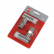 Комплект ручной регулировки угловой Royal Thermo PIANO - 1/2" (хром)