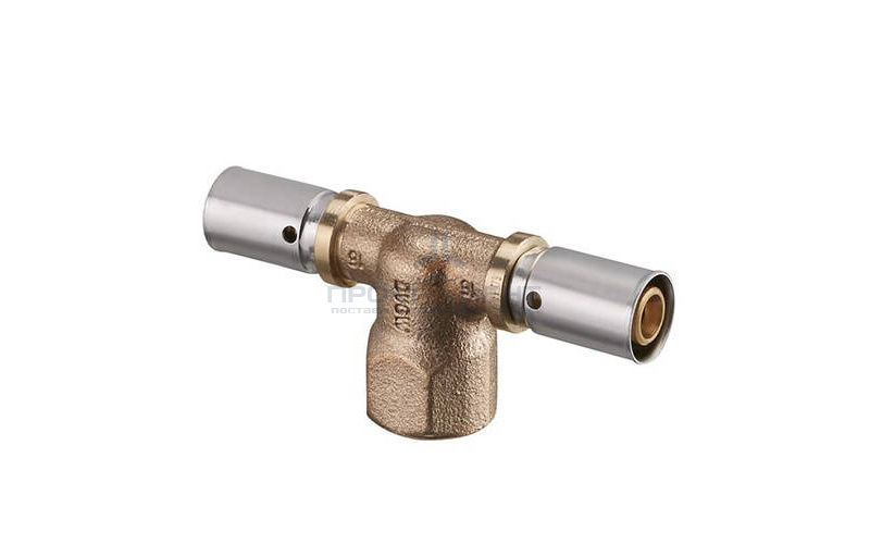 Тройник с переходом на внутреннюю резьбу Oventrop Cofit P - 20x2.5 x 1/2