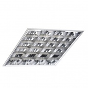 Встраиваемый светильник TLC414 4х14 Вт ЭПРА, 595х595, зеркальный классический растровый