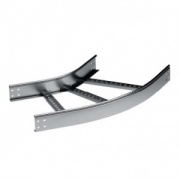 Угол горизонтальный 45? 80x600 R300, цинк-ламельный