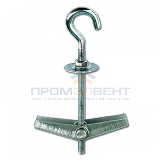 Складной пружинный анкер с крюком М4 D14
