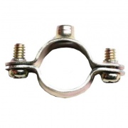 Хомут стальной с внутренней резьбой М6, д.20мм