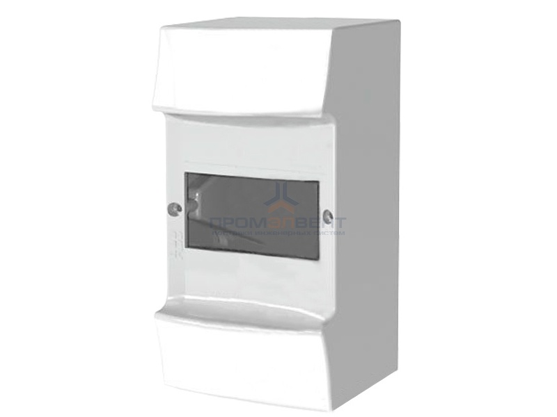 Бокс настенный ABB Mistral41 4М без двери без клеммного блока