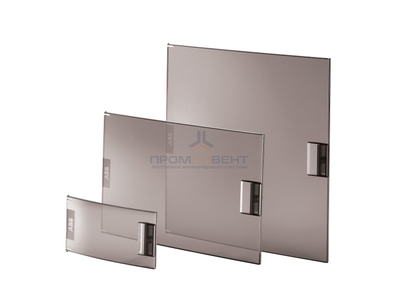 Дверь прозрачная 4 модуля ABB Mistral41 настенный