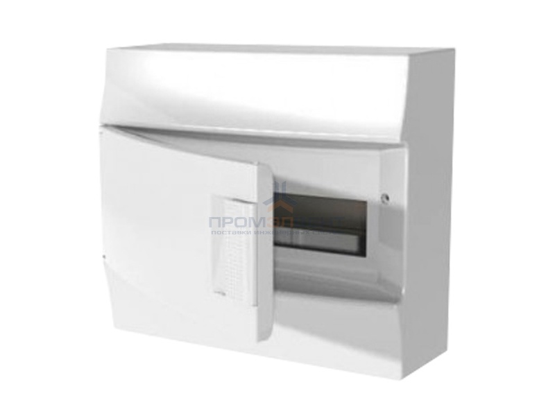 Бокс настенный ABB Mistral41 12М непрозрачная дверь с клеммным блоком