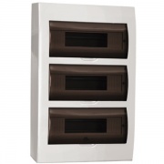 Бокс ЩРН-П-36 на 36 модулей навесной пластиковый с прозрачной дверкой IP40 ИЭК