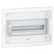 Щит встраиваемый Schneider Electric Pragma (1х18) 18 модулей с прозрачной дверью с клемниками N+PE