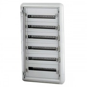 Шкаф металлический Legrand XL3 160 в нишу на 144 (6х24) модулей с шиной без двери